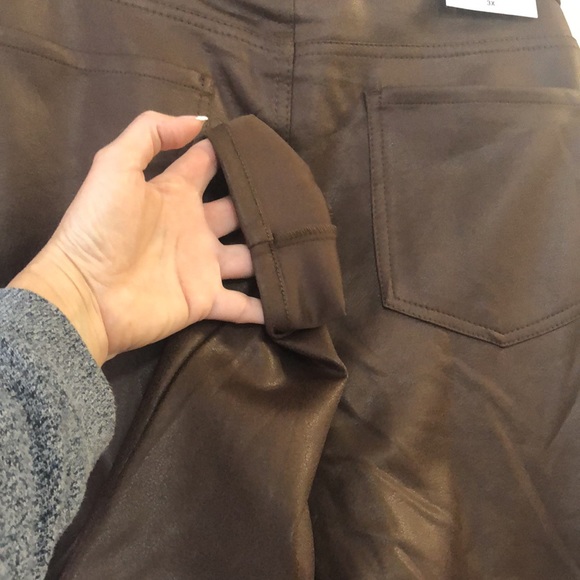 Vanilla Star Leather Like Jagging‘s size 3X New with tags, mint condition 10/10 - Picture 7 of 10